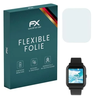 Abbildung von atFoliX Schutzfolie kompatibel mit Blackview R3 Folie, ultraklare und flexible FX Displayschutzfolie (3X)