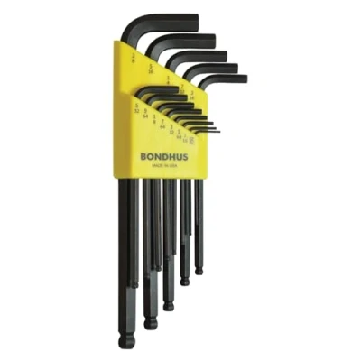 Abbildung von Bondhus 10937 Ball Head Offset Screwdrivers in 13 Piece Set&#039;
