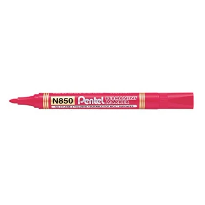Abbildung von Pentel Permanent Marker Bullet Point 12er Pack rot