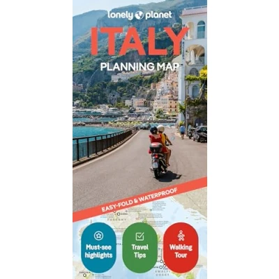 Abbildung von Lonely Planet Italy Planning Map: Must See Highlights, Travel Tips, Transport Planner. Easy fold, waterproof