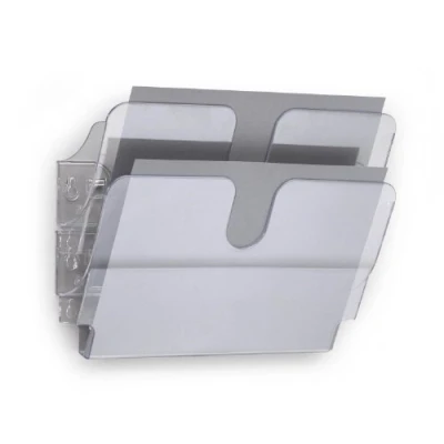 Abbildung von Durable Prospektspenderset FlexiPlus 2 A4 Querformat, 1 Set, transparent, 1709014400