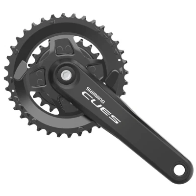 Abbildung von Kettenradgarnitur 2 X 9/10/11 fach Shimano CUES FC U4000 Mit 175 Mm Kurbelarm 36 22 Zähne (3 Hervorstehend)