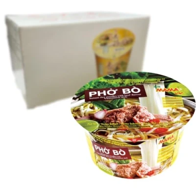 Abbildung von MAMA Instant Reis Nudeln Pho Bo Schüssel Multipack (24 X 65 GR)