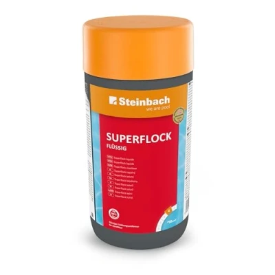 Abbildung von Steinbach Poolpflege Superflock flüssig, 1 l, Flockungsmittel, 0754301TD00
