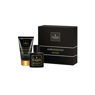 Abbildung von Gisada Pflege Geschenkset Ambassador Intense Luxusdüfte, Herrenparfum, Duftset, Luxuspflegeset, 2 tlg.