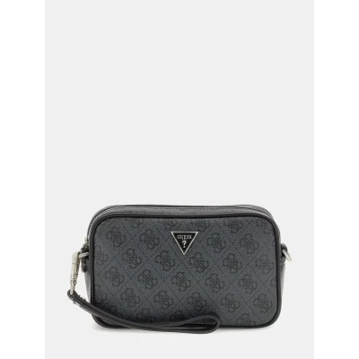 Abbildung von Guess Vezzola ECO Unisex Umhängetasche, Damen, Größe: One Size, Black