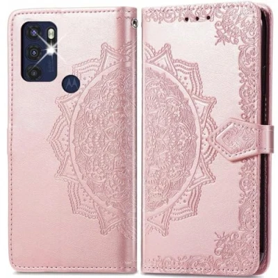 Abbildung von BIIULHCI Hülle für Motorola Moto G60S,Klappbar Leder Tasche Case Cover,Handyhülle G60S Kartenfach Standfunktion Schutzhülle Klapphülle Lederhülle