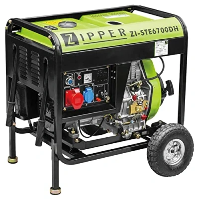 Abbildung von Zipper ZI STE6700DH, 5700 W, 230 V, 12,5 l, Diesel, Elektronisch, 12 V