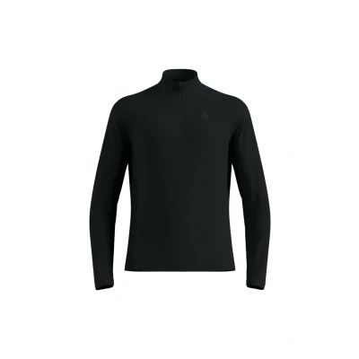 Abbildung von Odlo Fleecepullover Herren Essential Light I Midlayer mit Halbreißverschluss Langarm Wandershirt