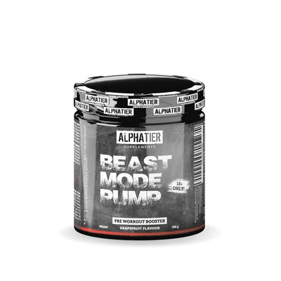 Abbildung von Alphatier Beastmode Pump Pre Workout Booster Pulver