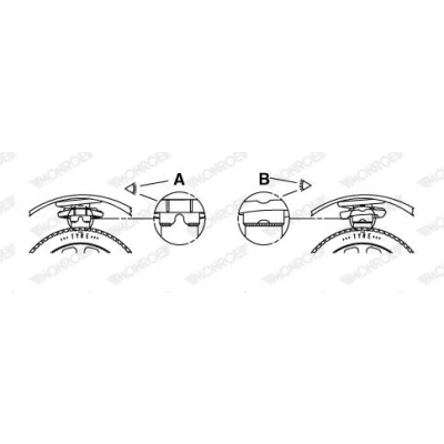 Abbildung von MONROE SP2428 Fahrwerksfeder FORD: Fusion Kombi