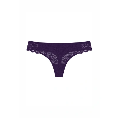 Abbildung von Triumph Damen Amourette Hipster String Briefs, Royal Purple, 38 EU