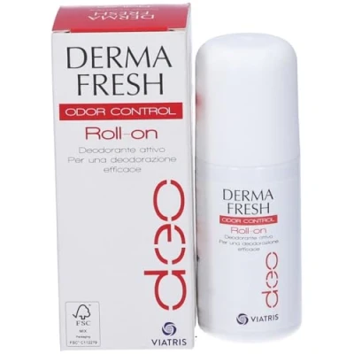 Abbildung von Dermafresh Odor Control Roll On Aktiv Lufterfrischer zur Reduzierung der Geruchswirkung von Schweiß besonders Maleodorant 30 ml
