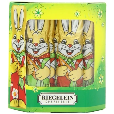 Abbildung von Riegelein Osterhasen Massiv 10er, 3er Pack (3 x 125 g)