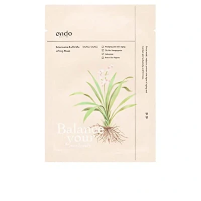 Abbildung von Ondo Beauty 36.5 Adenosine &amp; ZHI MU Lifting MASK 5 UNIT PACK Gesichtsmaske, Größe: 125 g,