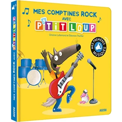 Abbildung von Mes comptines rock avec p&#039;tit loup