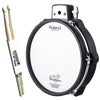 Abbildung von Roland PDX 100 V Drum Meshhead Pad 10&quot; + keepdrum Drumsticks