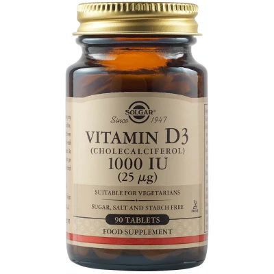 Abbildung von SOLGAR Vitamin D3 1000IU 180 Tabletten