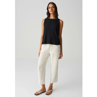 Abbildung von OPUS Regular FIT RIB Top, Damen, Größe: 36, Black