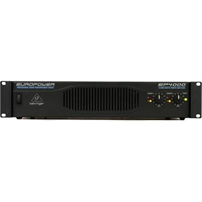 Abbildung von Behringer EUROPOWER EP4000 Professioneller 4.000 Watt Stereo Leistungsverstärker mit ATR Technologie (Accelerated Transient Response).