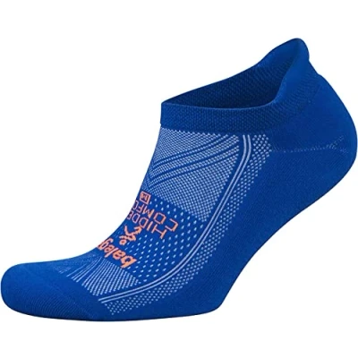 Abbildung von Balega Hidden Comfort Laufsocken für Herren und Damen, Blau (neonblau), 43 45.5 EU (Herstellergröße:L)