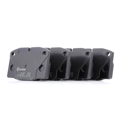 Abbildung von BREMBO P 59 005 Bremsbelagsatz exkl. Verschleißwarnkontakt ohne Zubehör OPEL: Ascona C Limousine, Kadett E CC, Manta B CC