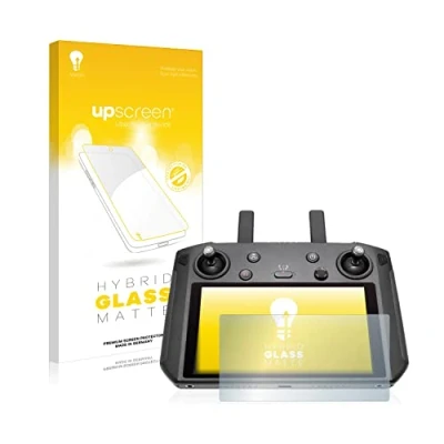 Abbildung von upscreen Entspiegelungs Schutzglas für DJI Smart Controller Schutzfolie Matt, Glas Folie [mattierend, 9H Panzerschutz, Anti Fingerprint]