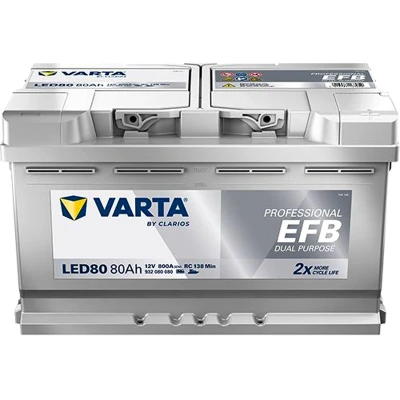 Abbildung von VARTA PROFESSIONAL EFB 932080080K312 Batterie 12V 80Ah 800A B13