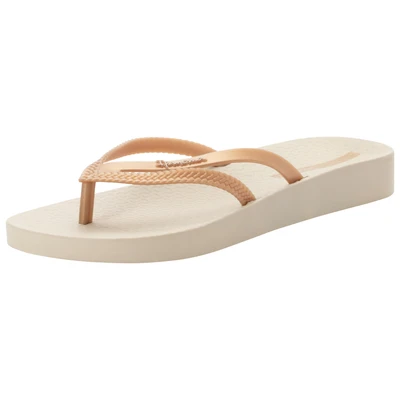 Abbildung von Ipanema Damen Bossa Soft V FEM Flipflop, BEIGE/Gold, 37 EU