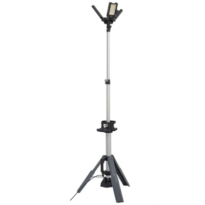 Abbildung von Brennenstuhl Stativ für LED Stahler Dreikopf 13050 T 13500 lm, IP54, 5m, H07RN F2X1,0