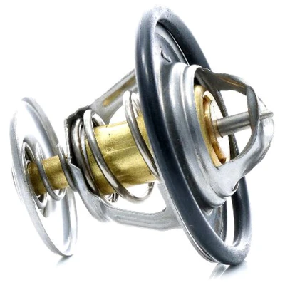 Abbildung von METZGER 4006052 Kühlwasserthermostat 87 mit Dichtung VOLKSWAGEN: Golf 4 Schrägheck, Polo III Classic, TRANSPORTER 3 Pritsche/Fahrgestell