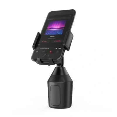 Abbildung von SEEKONE Universal Handyhalterung für Auto Getränkehalter Handyhalter Smartphone Halterung Cup Mount KFZ,Geeignet alle Smartphones mit Einer Größe von 5,5 cm bis 10 cm.