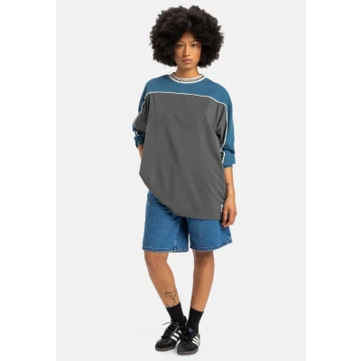 Abbildung von Quiksilver Langarmshirt, Damen, Größe: M/L, Grey