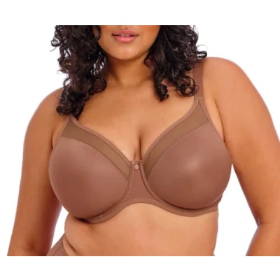 Abbildung von ELOMI Damen Smooth Underwire Molded Bra BH mit voller Abdeckung, Undurchsichtige, Nelke, 34GG