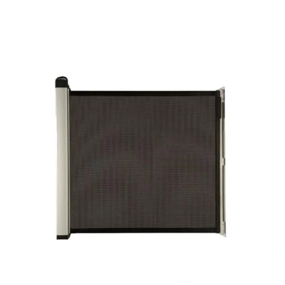 Abbildung von Lascal KiddyGuard Vorderes Sicherheitsgitter für Treppen, diskret, ausziehbar bis 120 cm, schwarz, 2800 g