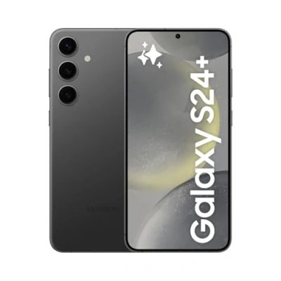 Abbildung von Samsung Galaxy S24+ AI Smartphone, Android Handy ohne Vertrag, 12 GB RAM, 512 Speicher, 50 MP Kamera, Lange Akkulaufzeit, Onyx Black, 3 Jahre Herstellergarantie