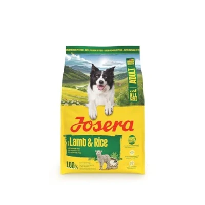 Abbildung von JOSERA Adult Lamm &amp; Reis (1 x 3 kg) Premium Trockenfutter für ausgewachsene Hunde Monoprotein 100% proteinarm fettreduziert besonders gut verträglich glutenfrei 1er Pack