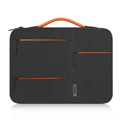 Abbildung von König Design Laptoptasche Laptophülle 15 Zoll 16 stoßfeste Notebooktasche Laptop Schutzhülle Notebook Sleeve Hülle PC Schutztasche Schwarz