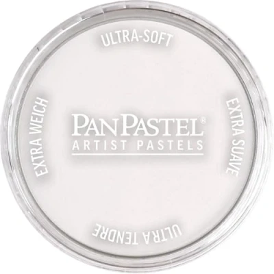 Abbildung von PanPastel Ultra Soft 9ml White Fine Ultraweiche Künstlerpaste, Pastell, Pearl Medium Weiß Fein, 2.12 inches