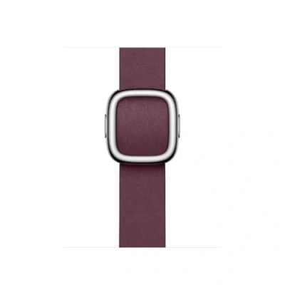 Abbildung von Apple Watch Armband Original Recycelte Mikrofaser Dunkelrot Geeignet für Series 1 9 / SE Black Friday Deals