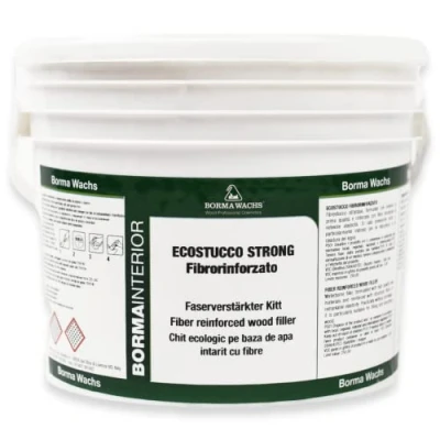 Abbildung von BORMA Faserverstärkter Holzkitt Spachtelmasse Extra Strong 5kg Schwarz 60