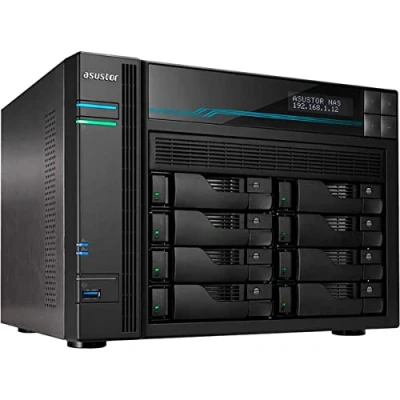 Abbildung von Asustor NAS Server AS6508T 8 BAHIAS Atom C3538 Quad Core Denverton 2,1 GHz GB 2 x 2,5 10 RAID 0,1 JBOD SATA6 USB 3.0