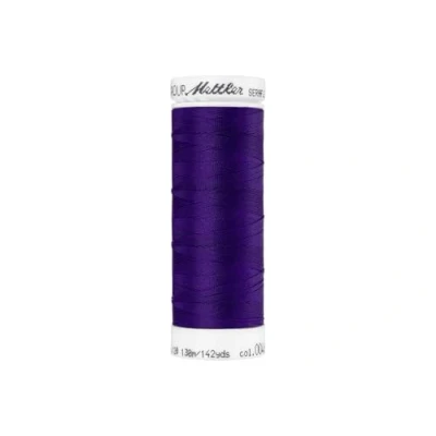 Abbildung von Mettler SERAFLEX elastischer Nähfaden 130 m lila Fb. 46