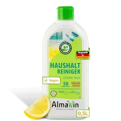 Abbildung von Almawin Haushaltsreiniger Zitronenstark 500ml Zitronenreiniger