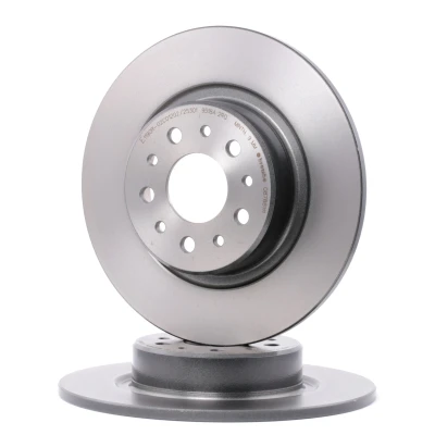 Abbildung von BREMBO COATED DISC LINE 08.7861.11 Bremsscheibe 276 10 5 voll beschichtet mit Schrauben ALFA ROMEO: GT, 156 Limousine, Sportwagon