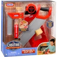 Abbildung von Litte Tikes Creative Construction Mess und Schneide Set, Kinderwerkzeug