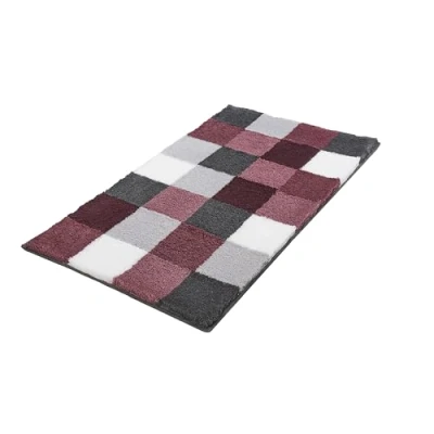 Abbildung von Kleine Wolke 5426407453 Badteppich Caro, 85 x 150 cm, Old Rose, 4004478230507