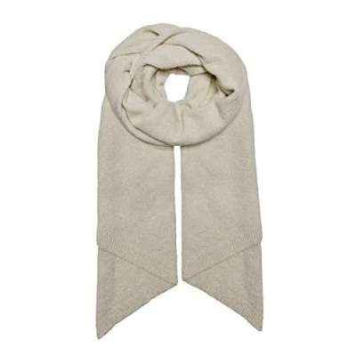Abbildung von ONLY Damen Onlanelise Life Knit Lurex Scarf Cc Schal, Cloud Dancer, Einheitsgröße EU