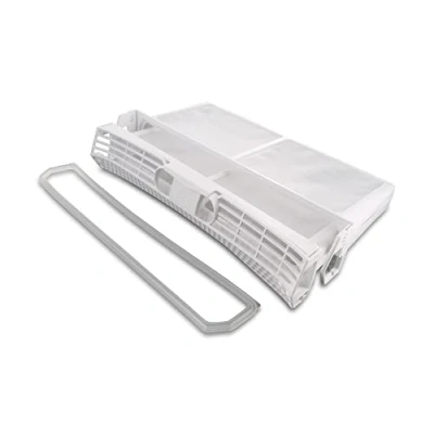 Abbildung von DL pro Flusensieb für Bosch Siemens 650474 00650474 Avantixx 7 EcoLogixx 7s Maxx iQ500 iQ300 iQ700 Filtertasche Flusenfilter Sieb innen außen Trockner Waschtrockner Wäschetrockner