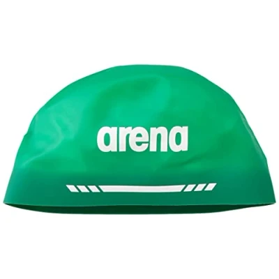 Abbildung von Arena Unisex Erwachsene 3D Soft Badekappe, Green, L